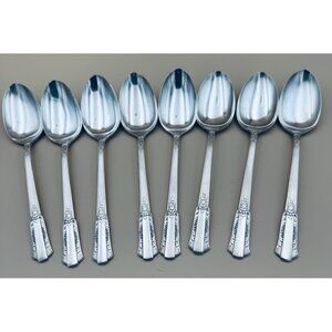 International Silver Rogers 1940 TREASURE Silverplate Place Oval Soup Spoons